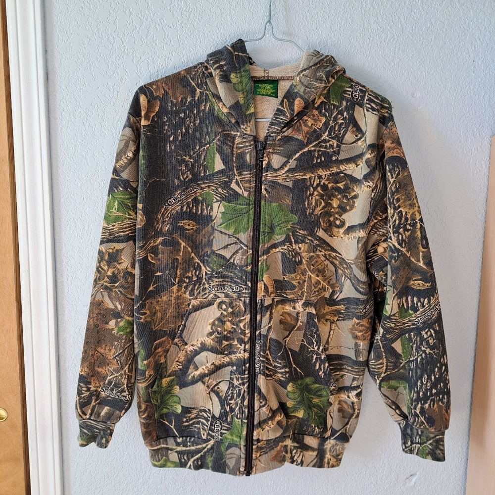Cabela's Forest Camo Kids Hoodie